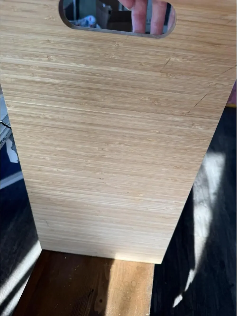 Large Reversable Bamboo Charcuterie Cutting Board, new